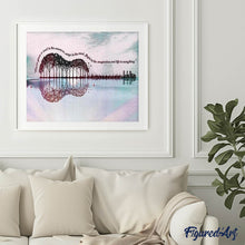 Afbeelding in Gallery-weergave laden, Diamond Painting - Landschap Gitaar Diamond Painting Landschappen, landschappen