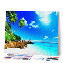 Afbeelding in Gallery-weergave laden, Diamond Painting - Paradijs eiland Diamond Painting Landschappen, landschappen