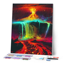 Afbeelding in Gallery-weergave laden, Diamond Painting - Lava Diamond Painting Landschappen, landschappen