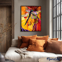 Afbeelding in Gallery-weergave laden, Diamond Painting - Artistieke Libelle dieren, Diamond Painting Dieren
