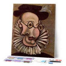 Afbeelding in Gallery-weergave laden, Diamond Painting - Dubbel gezicht Diamond Painting Beroemde Schilderijen, beroemde schilderijen
