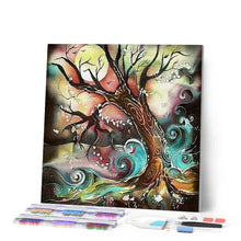 Afbeelding in Gallery-weergave laden, Diamond Painting - Betoverende boom Diamond Painting Landschappen, landschappen, bomen