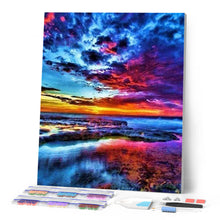 Afbeelding in Gallery-weergave laden, Diamond Painting - Mooie lucht Diamond Painting Landschappen, landschappen