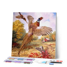Afbeelding in Gallery-weergave laden, Diamond Painting - Vlucht van fazanten dieren, Diamond Painting Dieren