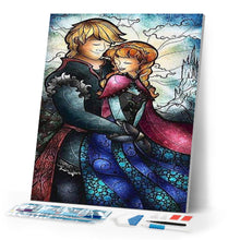 Afbeelding in Gallery-weergave laden, Diamond Painting - Paar gebrandschilderd glas Diamond Painting Andere, ander
