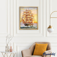 Afbeelding in Gallery-weergave laden, Diamond Painting - Galion Diamond Painting Schepen, schepen