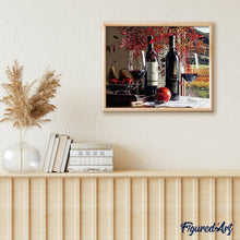 Afbeelding in Gallery-weergave laden, Diamond Painting - Rode wijn Diamond Painting Keuken, keuken