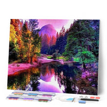 Afbeelding in Gallery-weergave laden, Diamond Painting - Kleurrijke vallei Diamond Painting Landschappen, landschappen