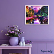Afbeelding in Gallery-weergave laden, Diamond Painting - Kleurrijke vallei Diamond Painting Landschappen, landschappen