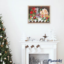 Afbeelding in Gallery-weergave laden, Diamond Painting - Kersttafel Kerstmis, Diamond Painting Keuken, keuken