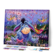 Afbeelding in Gallery-weergave laden, Diamond Painting - Ezel dieren, Diamond Painting Dieren