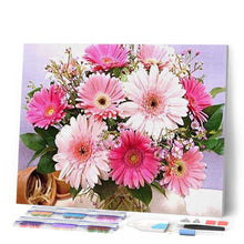 Afbeelding in Gallery-weergave laden, Diamond Painting - Boeket madeliefjes Diamond Painting Bloemen, bloemen