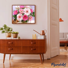 Afbeelding in Gallery-weergave laden, Diamond Painting - Boeket madeliefjes Diamond Painting Bloemen, bloemen