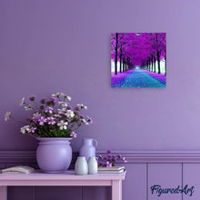 Afbeelding in Gallery-weergave laden, Diamond Painting - Gebloemd pad Diamond Painting Bloemen, bloemen