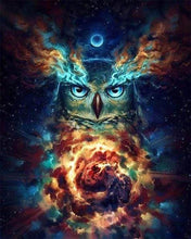 Afbeelding in Gallery-weergave laden, Diamond Painting - Hemelse Uil dieren, Diamond Painting Dieren, uilen