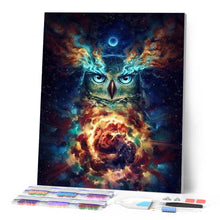 Afbeelding in Gallery-weergave laden, Diamond Painting - Hemelse Uil dieren, Diamond Painting Dieren, uilen
