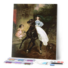 Afbeelding in Gallery-weergave laden, Diamond Painting - De Ruiter dieren, Diamond Painting Dieren, Diamond Painting Romantiek, romantiek