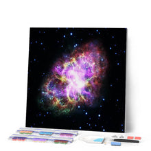 Afbeelding in Gallery-weergave laden, Diamond Painting - Kleurrijk heelal Diamond Painting Landschappen, landschappen