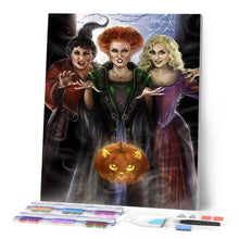 Afbeelding in Gallery-weergave laden, Diamond Painting - Halloween Heksen Diamond Painting Andere, halloween, ander