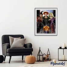 Afbeelding in Gallery-weergave laden, Diamond Painting - Halloween Heksen Diamond Painting Andere, halloween, ander