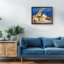 Afbeelding in Gallery-weergave laden, Diamond Painting - Husky's dieren, Diamond Painting Dieren