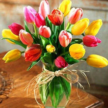 Afbeelding in Gallery-weergave laden, Diamond Painting - Boeket Tulpen Diamond Painting Bloemen, bloemen