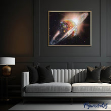 Afbeelding in Gallery-weergave laden, Diamond Painting - Saturnus Diamond Painting Landschappen, landschappen