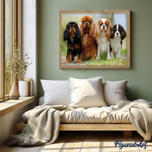 Afbeelding in Gallery-weergave laden, Diamond Painting - Puppy's dieren, Diamond Painting Dieren