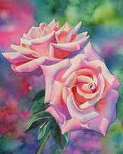 Afbeelding in Gallery-weergave laden, Diamond Painting - Bloeiende rozen Diamond Painting Bloemen, bloemen