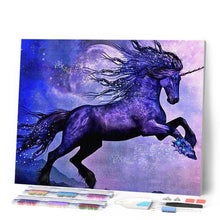 Afbeelding in Gallery-weergave laden, Diamond Painting - Sprankelende Eenhoorn dieren, Diamond Painting Dieren, eenhoorns