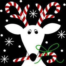 Afbeelding in Gallery-weergave laden, Diamond Painting - Kerst Rendier Kerstmis, hert, Diamond Painting Andere, ander