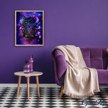 Afbeelding in Gallery-weergave laden, Diamond Painting - Uil in de nacht dieren, Diamond Painting Dieren, uilen