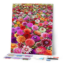 Afbeelding in Gallery-weergave laden, Diamond Painting - Veld met bloemen Diamond Painting Bloemen, bloemen