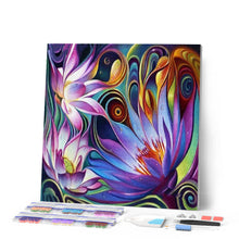 Afbeelding in Gallery-weergave laden, Diamond Painting - Artistieke bloemen Diamond Painting Bloemen, bloemen