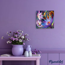 Afbeelding in Gallery-weergave laden, Diamond Painting - Artistieke bloemen Diamond Painting Bloemen, bloemen