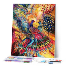 Afbeelding in Gallery-weergave laden, Diamond Painting - Artistieke pauwen dieren, Diamond Painting Dieren, pauwen