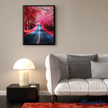 Afbeelding in Gallery-weergave laden, Diamond Painting - Weg in de herfst Diamond Painting Landschappen, landschappen