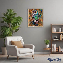 Afbeelding in Gallery-weergave laden, Diamond Painting - Fantastische uil dieren, Diamond Painting Dieren, uilen