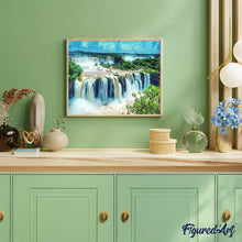 Afbeelding in Gallery-weergave laden, Diamond Painting - Watervallen in Canada Diamond Painting Landschappen, landschappen