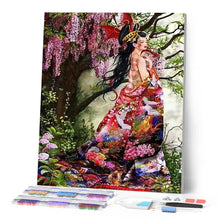 Afbeelding in Gallery-weergave laden, Diamond Painting - Bloemenjurk Diamond Painting Bloemen, bloemen