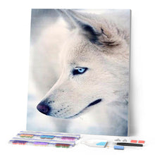 Afbeelding in Gallery-weergave laden, Diamond Painting - Husky portret dieren, Diamond Painting Dieren