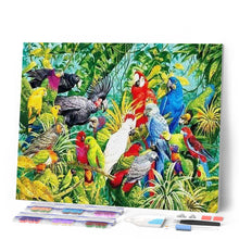 Afbeelding in Gallery-weergave laden, Diamond Painting - Papegaaien dieren, vogels, Diamond Painting Dieren, papegaaien
