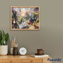 Afbeelding in Gallery-weergave laden, Diamond Painting - Het betoverde kasteel kastelen, Diamond Painting Landschappen, landschappen