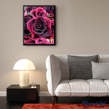 Afbeelding in Gallery-weergave laden, Diamond Painting - Roos Diamond Painting Bloemen, bloemen