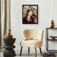 Afbeelding in Gallery-weergave laden, Diamond Painting - Vrouw met hoed Diamond Painting Romantiek, romantiek