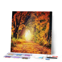 Afbeelding in Gallery-weergave laden, Diamond Painting - Wandel in het bos Diamond Painting Landschappen, landschappen