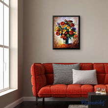 Afbeelding in Gallery-weergave laden, Diamond Painting - Mooi en helder boeket Diamond Painting Bloemen, bloemen