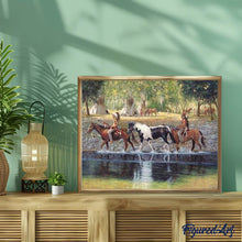 Afbeelding in Gallery-weergave laden, Diamond Painting - Indiase stam dieren, Diamond Painting Dieren