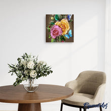 Afbeelding in Gallery-weergave laden, Diamond Painting - Kleurrijke rozen Diamond Painting Bloemen, bloemen