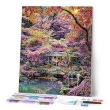 Afbeelding in Gallery-weergave laden, Diamond Painting - Paradijsbos Diamond Painting Landschappen, landschappen